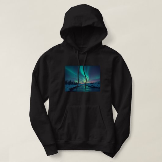 Aurora Printed Hooded T-shirt (Design voorkant)