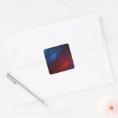 Aurora Pulse Vierkante Sticker (Envelop)