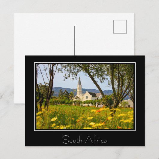 Aurora South Africa Natuur Architecture Briefkaart (Voorkant / Achterkant)