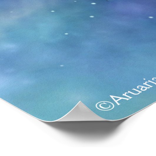 Aurora Square Print (Hoek)