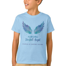 Aurora Starfall Engelsshirt Gewikkeld in Aurora