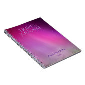 Aurora Travel Journal Nom Année Cahier (Côté Droit)