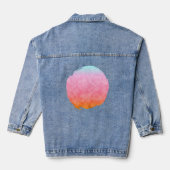 Aurora van de dageraad denim jacket (Achterkant)