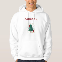 Aurora Winter Vector Hoodie – Minimal Modern Graph