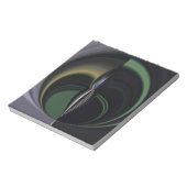 Aurora's Embrace: kosmische caleidoscoop Notitieblok (Gedraaid)