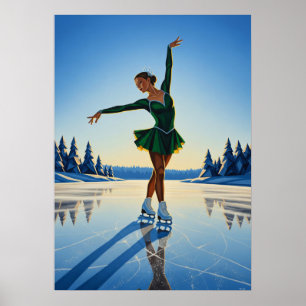 AURORE GLACÉE (Aube Gelée) - Art Déco original Ar