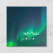 aurores boréales Aurora Carte de visite (Devant)