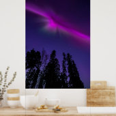 Aury Borealis Night Sky Natuur Poster (Keuken)