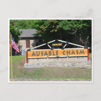 AuSable Chasm Post Card Briefkaart