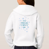 Ausome Hiver – Une girafe flocon de neige unique (Dos)