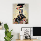 Auspicious afdrukken poster (Thuiskantoor)