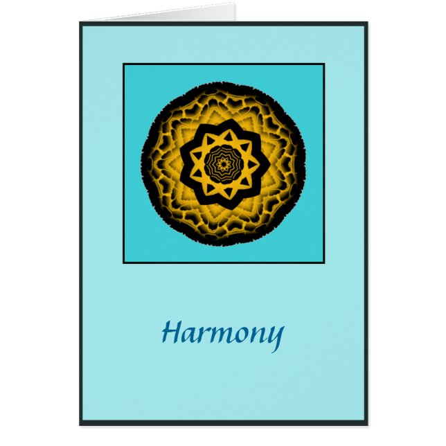Auspicious Atom Harmony & Unity Card (Voorkant)