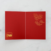 Auspicious Clouds Chinese New Year OX 2021 GC Kaart (Binnen)