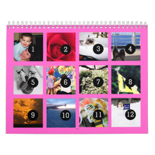 Aussi simple que 1 à 12 Faire un calendrier photo