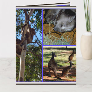Aussie Annals Foto Collage Kaart