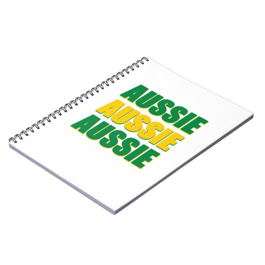 Aussie Aussie Aussie Notitieboek (Linkerzijde)