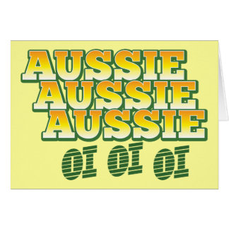 Aussie Aussie Aussie oi