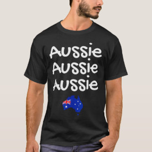 Aussie Aussie Aussie (Oi Oi Oi) Australisch T-shirt
