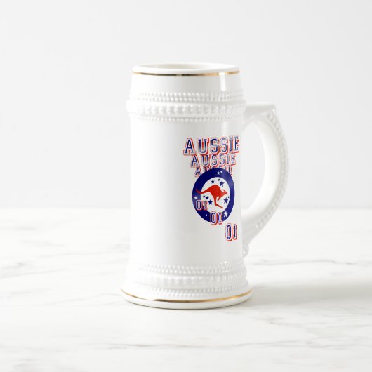 Aussie Aussie Aussie Oi Oi Oi Oi Bierpul (Voorkant rechts)