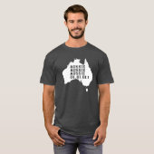 Aussie Aussie Aussie Oi Oi Oi Oi T-shirt (Voorkant volledig)