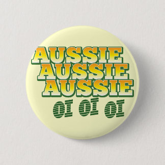 Aussie Aussie Aussie oi Ronde Button 5,7 Cm