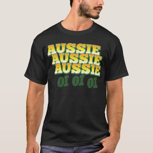 Aussie Aussie Aussie oi T-shirt (Voorkant)