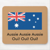 Aussie Aussie Aussie Oui! ... Muismat (Voorkant)