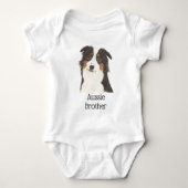  Aussie Australian Shepherd Romper (Voorkant)