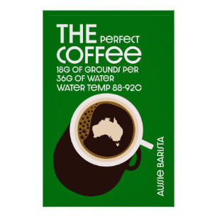 Aussie Baristas Perfect Poster