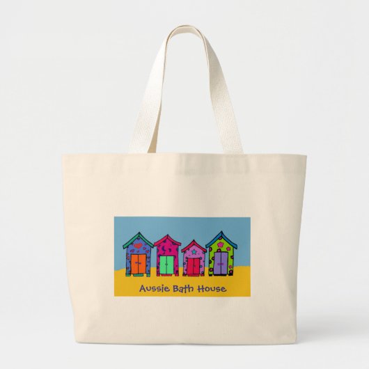 Aussie Bath House Grote Tote Bag (Voorkant)
