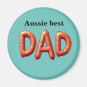 Aussie Best Dad Magneet