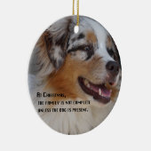 Aussie cadeau keramisch ornament (Rechts)