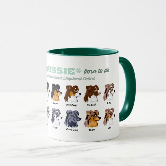 Aussie Colors - Mug Mok (Voorkant rechts)