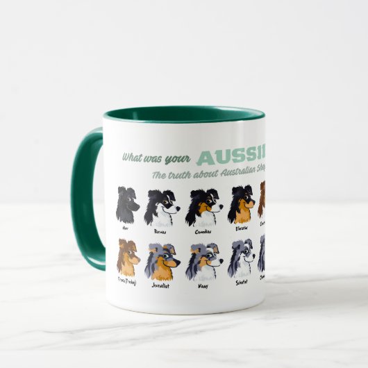 Aussie Couleurs - Mug (Devant gauche)