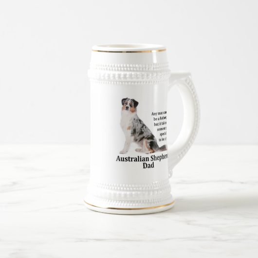 Aussie Dad Stein Bierpul (Voorkant rechts)