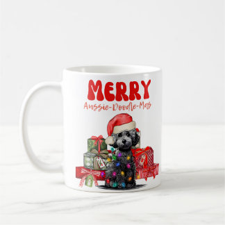 Aussie Doodle Kerstmis - Merry Aussie-Doodle-Mas Koffiemok