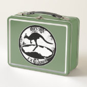 Aussie Explorer in grunge (Voorkant)