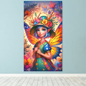 Aussie Fairy Canvas Afdruk (Insitu (Houten vloer))