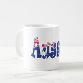 Aussie Flag Koffiemok (Voorkant links)
