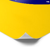 Aussie Kangaroo vlag Emlem logo giften Poster (Hoek)