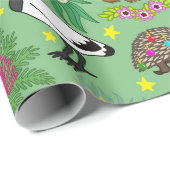 Aussie Kerstmis Cadeaupapier (Rol Hoek)