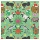 Aussie kerstverbinding stof (Close Up)