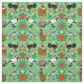 Aussie kerstverbinding stof (Swatch)