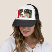 Aussie-kleurenblok Trucker Pet (In situ)