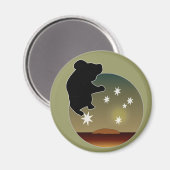 Aussie Koala Icon Magnet Magneet (Voorkant / Achterkant)