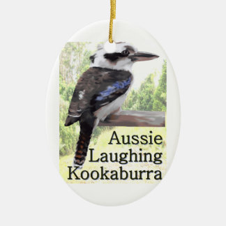 Aussie Laughing Kookaburra Keramisch Ornament
