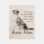Aussie Ma Fleece Blanket (Voorkant)
