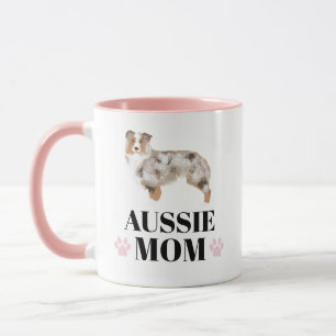 Aussie Mam Rood Geppersonaliseerd met foto Mok