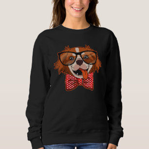 Aussie met klauwhlazen en rode Stropdas Dog Motif Trui