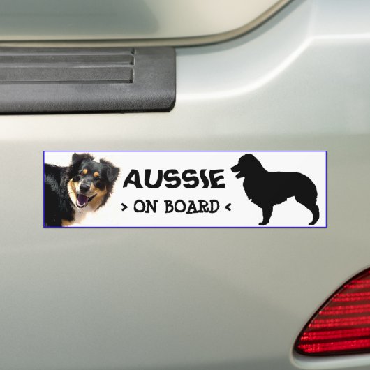 Aussie on board Sticker (Op auto)